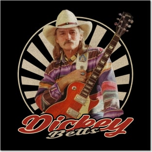 Vintage 80s Dickey Betts Posters and Art